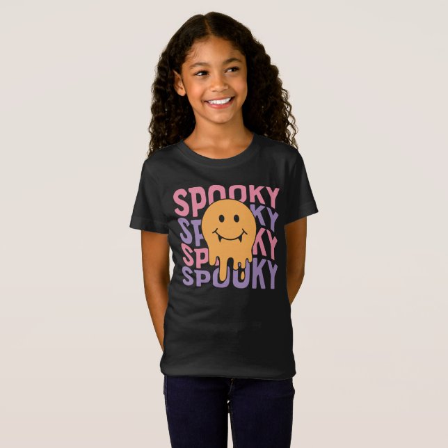 T-Shirt de Halloween Personalizado (Frente Completa)