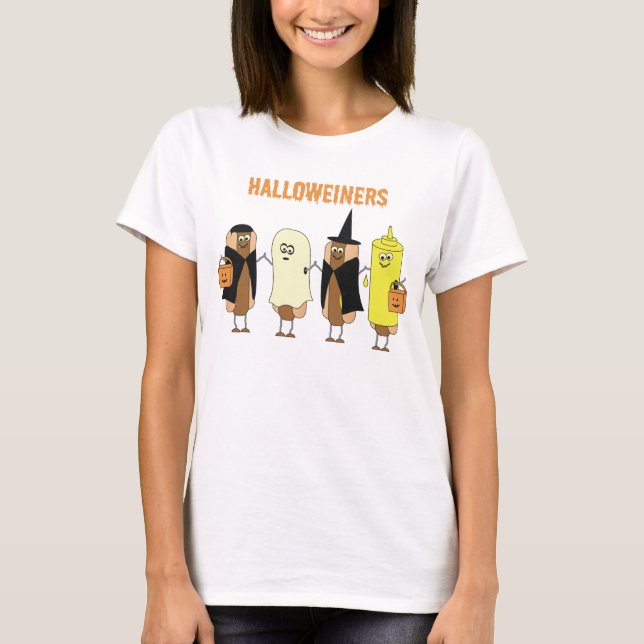 T-shirt de Halloweiners (Frente)