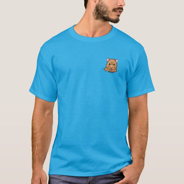 T-Shirt de Hamster de Bolso Bonito (Frente)