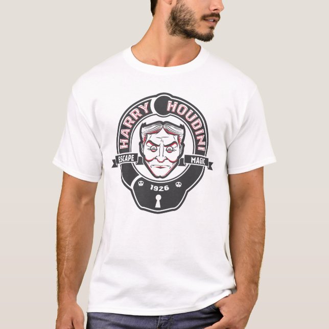 T-shirt de Harry Houdini (Frente)