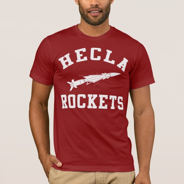 T-shirt de Hecla Rockets (Frente)