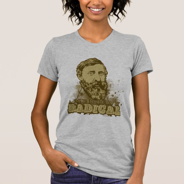 T-shirt de Henry David Thoreau (Frente)