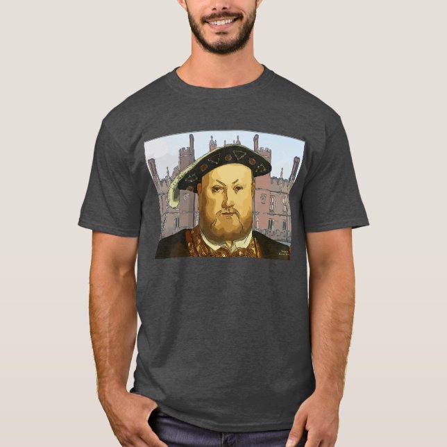 T-shirt de Henry VIII (Frente)