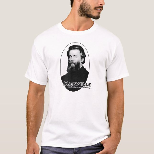 T-shirt de Herman Melville (Frente)