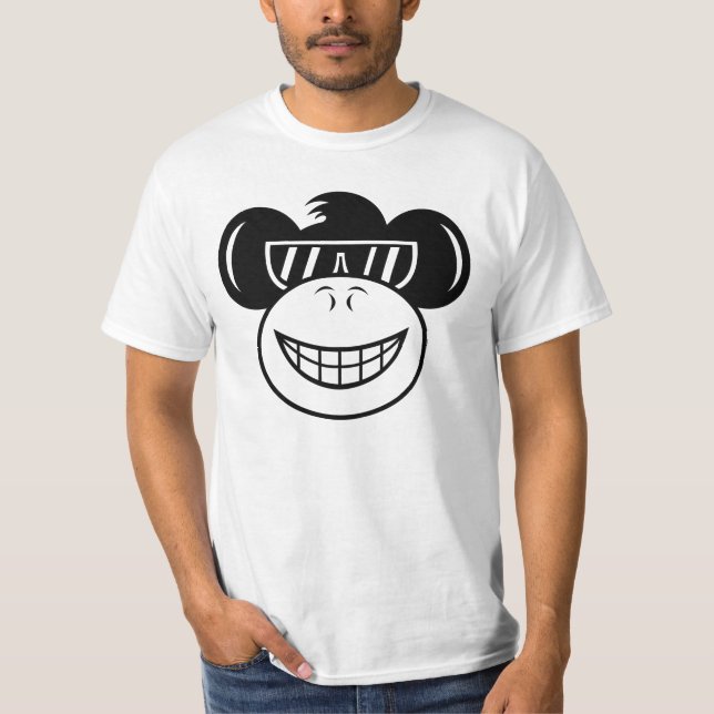 T-shirt de Hodgemonkey (branco) (Frente)