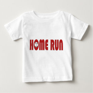 T-shirt de Homerun do basebol (criança)