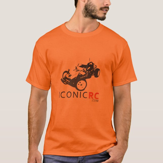 T-shirt de IconicRC (alaranjado) (Frente)