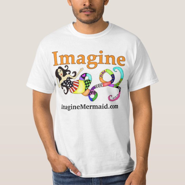 t-shirt de ImagineMermaid.com (Frente)