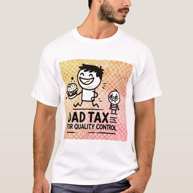 T-Shirt de Imposto de pai (Frente)