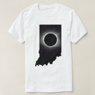 T-Shirt de Indiana do Eclipse Solar Total 2024