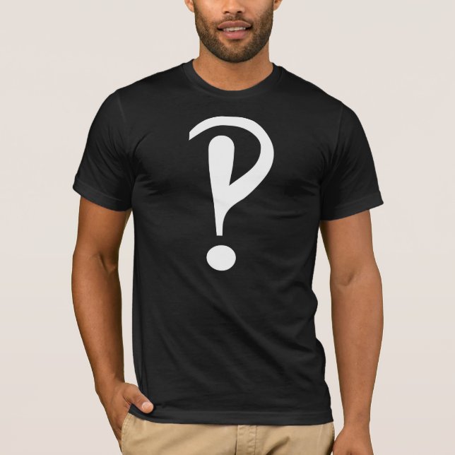 T-shirt de Interrobang (Frente)