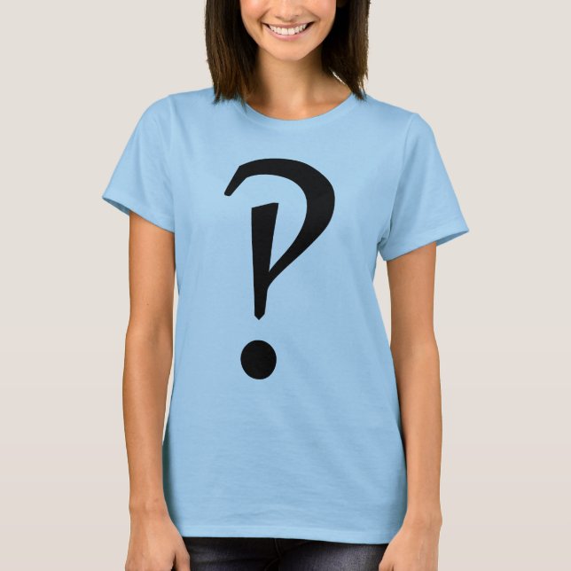 T-shirt de Interrobang (Frente)