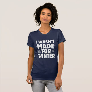 T-shirt de inverno