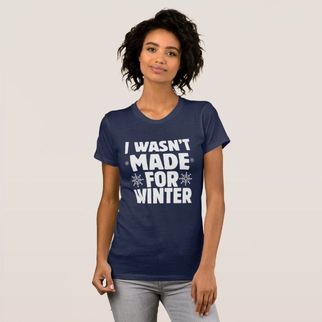T-shirt de inverno (Frente Completa)