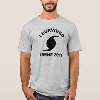 T-shirt de Irene do furacão