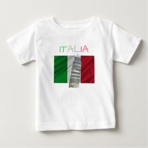 T-shirt de Italia do bebê