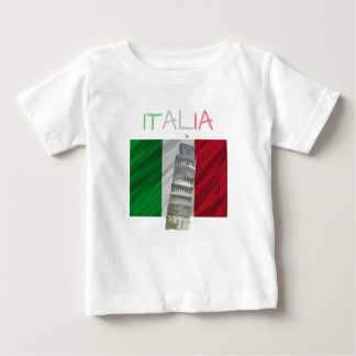 T-shirt de Italia do bebê