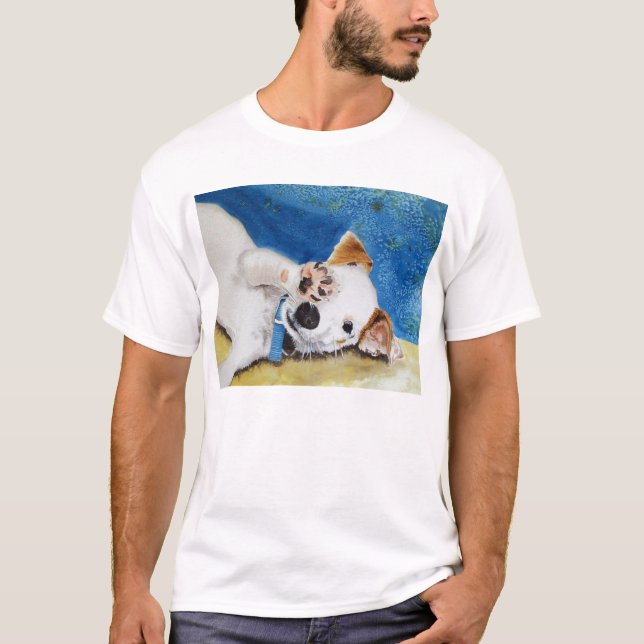 T-shirt de Jack Russell Terrier (Frente)