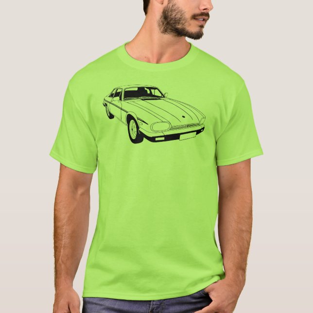 T-shirt de Jaguar XJS (Frente)