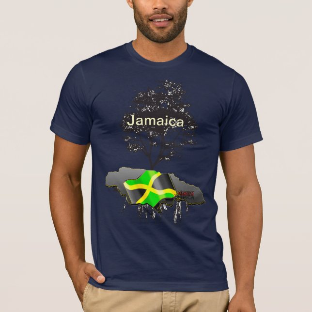 t-shirt de jamaica (Frente)