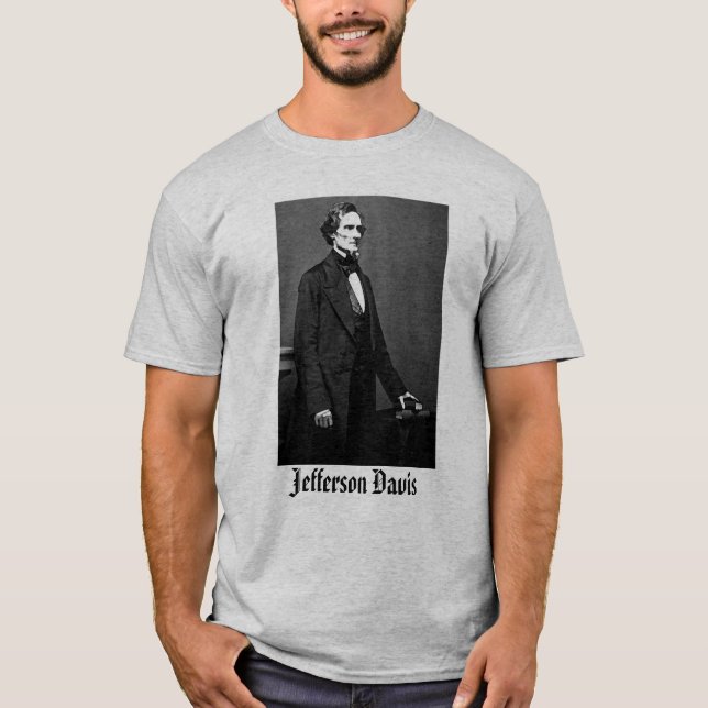 T-shirt de Jefferson Davis (Frente)