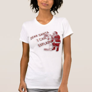 T-Shirt de Jersey, de uso feminino, com carta a Pa