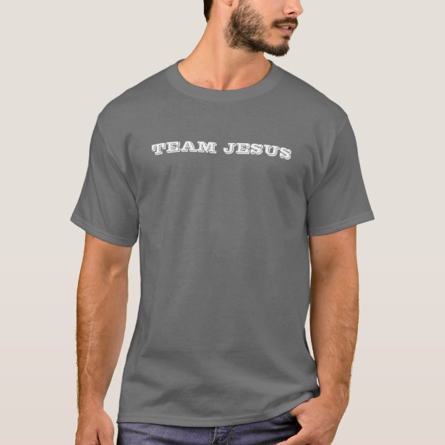T-shirt de JESUS da EQUIPE (Frente)