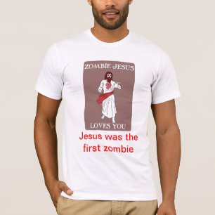 T-shirt de Jesus do zombi