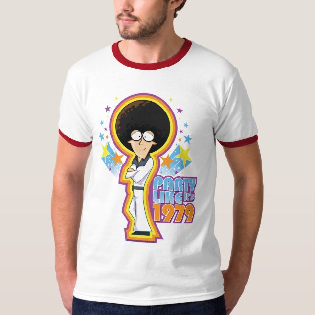 T-shirt de Jim Carty do partido (Frente)