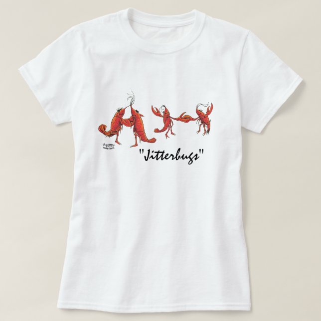 T-shirt de Jitterbugs (Frente do Design)