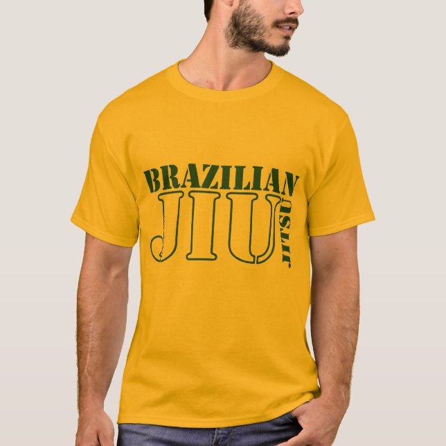 T-shirt de Jiu Jitsu do brasileiro (Frente)