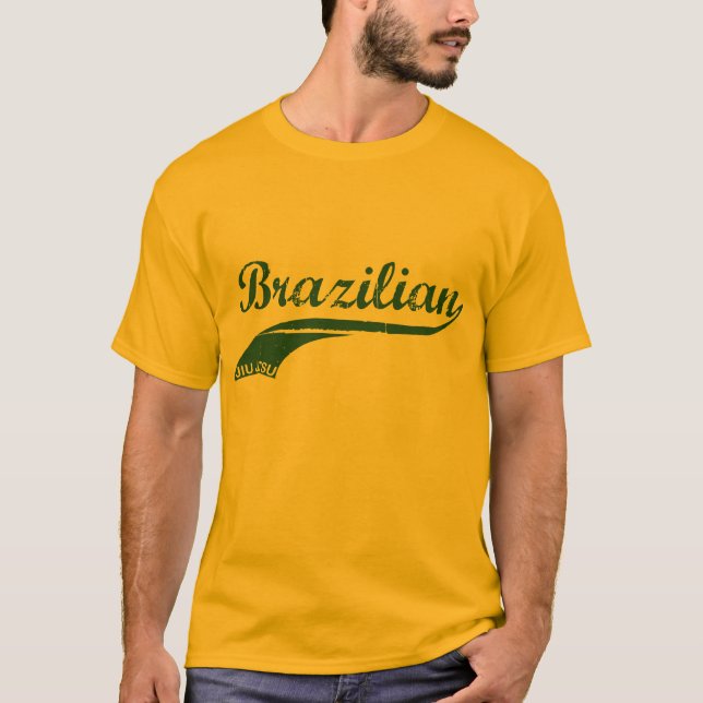 T-shirt de Jiu Jitsu do brasileiro (Frente)