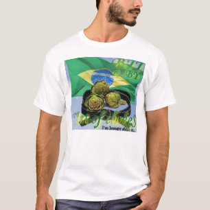 T-shirt de Jiu Jitsu do brasileiro dos