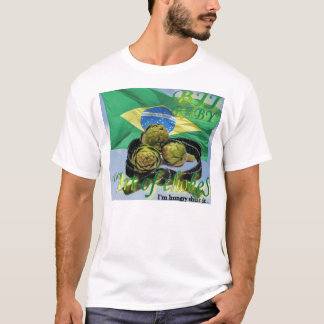 T-shirt de Jiu Jitsu do brasileiro dos