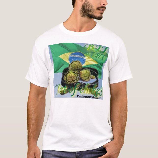 T-shirt de Jiu Jitsu do brasileiro dos (Frente)