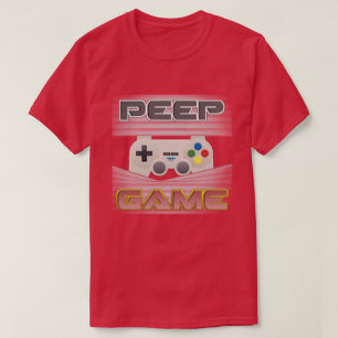 T-Shirt de Jogo de Peep