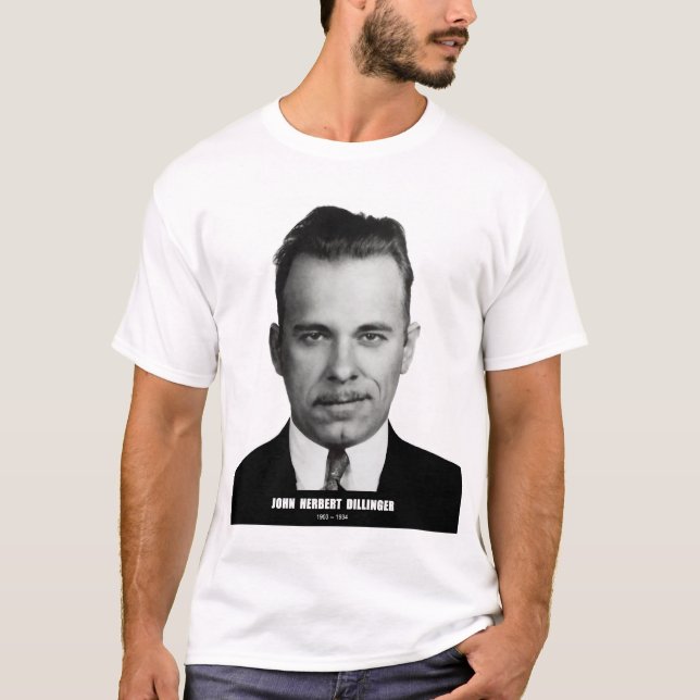 T-SHIRT DE JOHN DILLINGER (Frente)