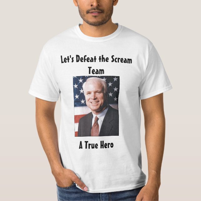 T-shirt de John McCain (Frente)