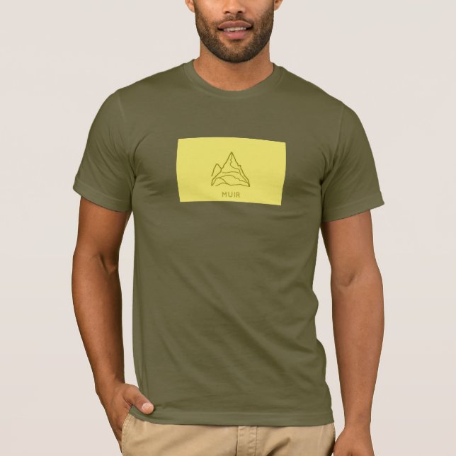 T-shirt de John Muir (Frente)