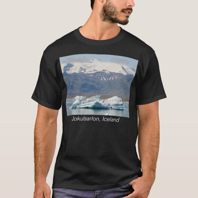 T-shirt de Jokulsarlon Islândia (Frente)