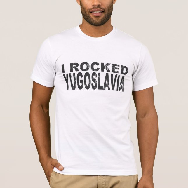 T-shirt de Jugoslávia (Frente)