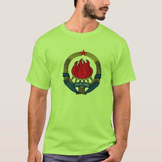T-shirt de Jugoslávia (Frente)