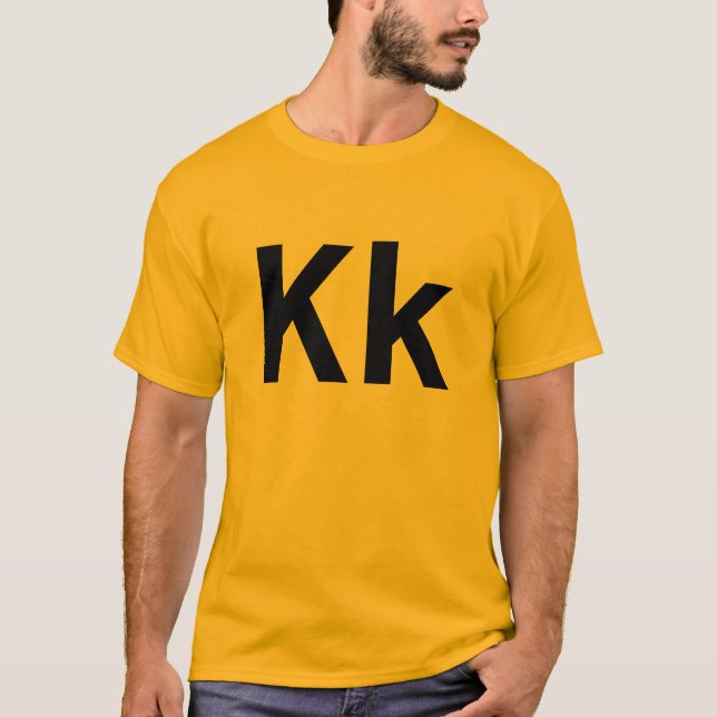 T-shirt de K (Frente)
