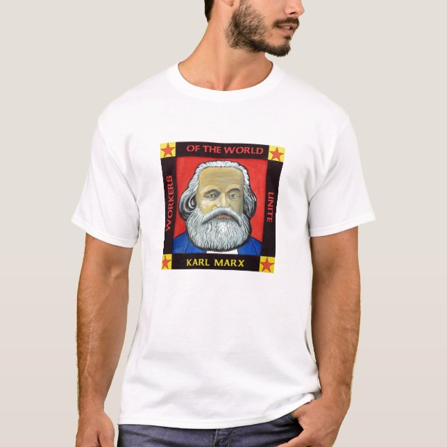 T-shirt de Karl Marx (Frente)