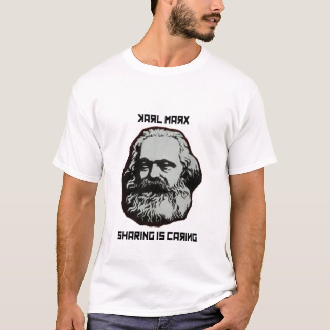 T-shirt de Karl Marx (Frente)