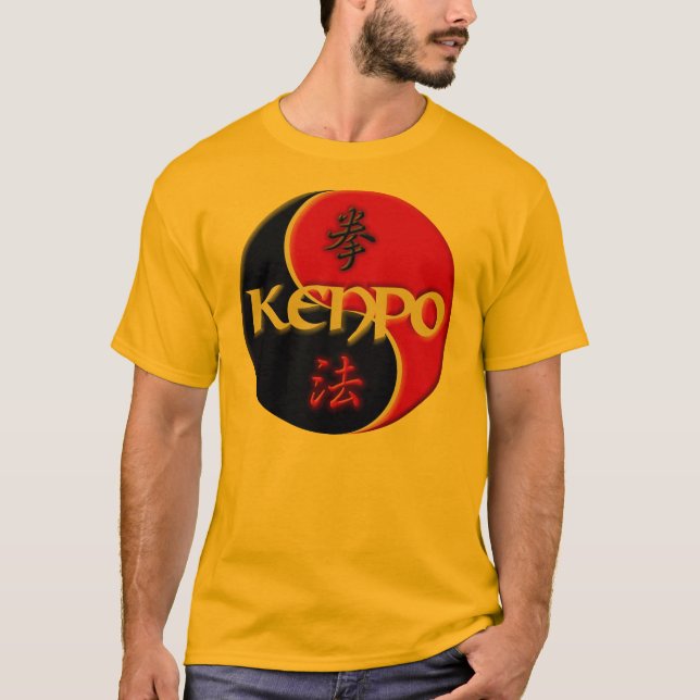 T-shirt de Kenpo Yin Yang (Frente)