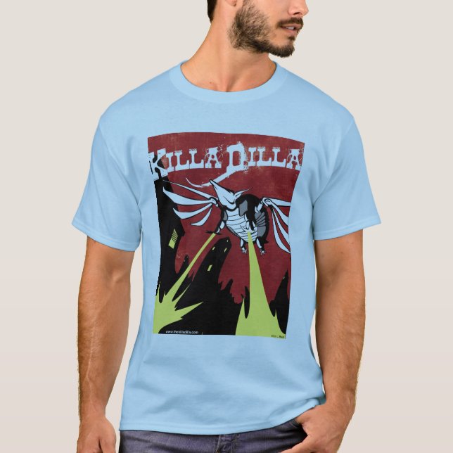 T-shirt de Killa Dilla LazerBeam (Frente)