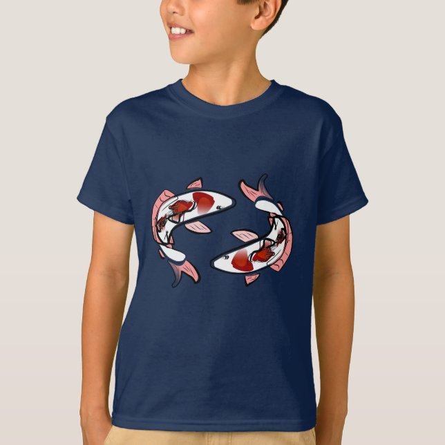 T-shirt de Kohaku Koi das carpas (Frente)