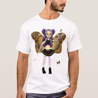 T-shirt de Koshini da borboleta