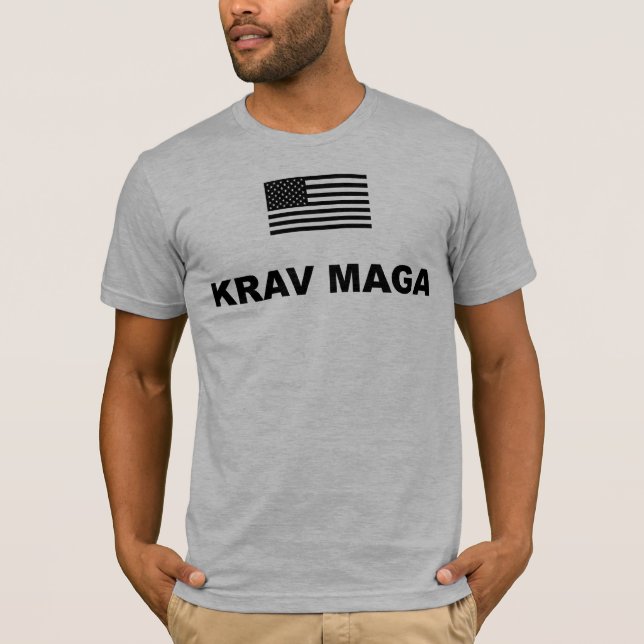 T-shirt de Krav Maga EUA (Frente)